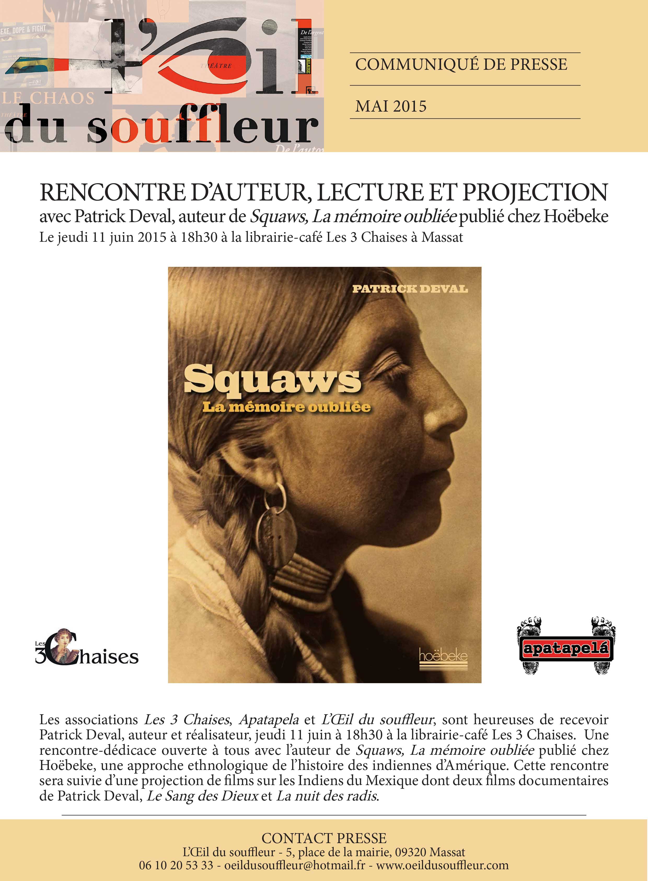 Lecture rencontre Squaws