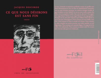 Ce que nous désirons est sans fin | Jacques Descorde - Collection Théâtre