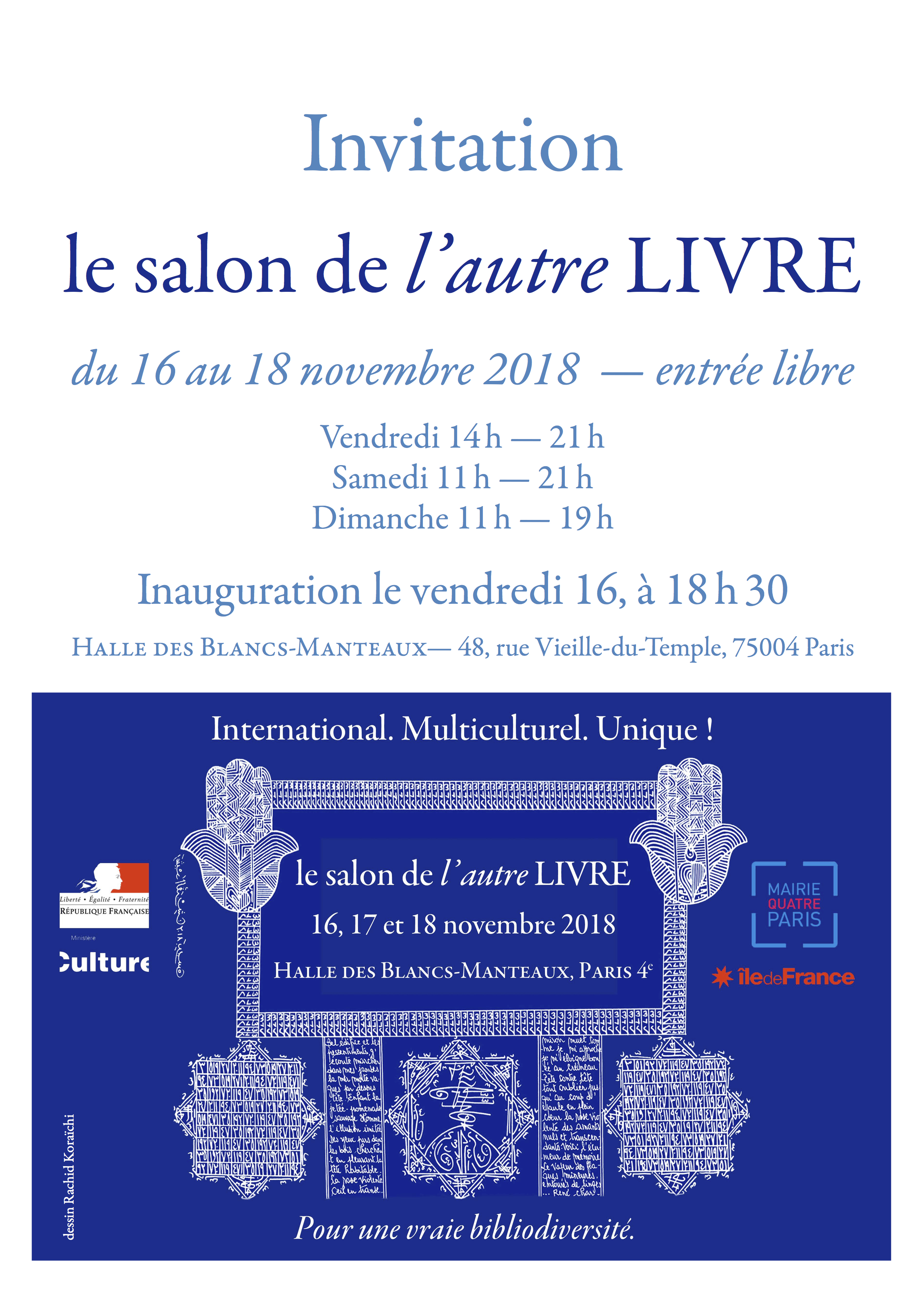 Invitation autre livre